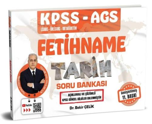 KPSS - AGS Fetihname Tarih Soru Bankası | Kitap Ambarı