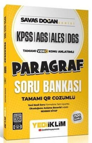 KPSS ALES DGS Savaş Doğan Serisi Paragraf Tamamı Video Konu Anlatımlı 