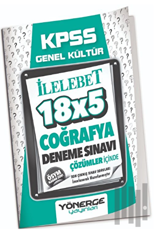 KPSS Coğrafya 18x5 Deneme Çözümlü