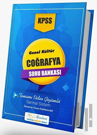 KPSS Coğrafya Soru Bankası Video Çözümlü | Kitap Ambarı