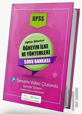 KPSS Eğitim Bilimleri Öğretim İlke ve Yöntemleri Soru Bankası Video Çö