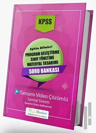 KPSS Eğitim Bilimleri Program Geliştirme Soru Bankası Video Çözümlü | 