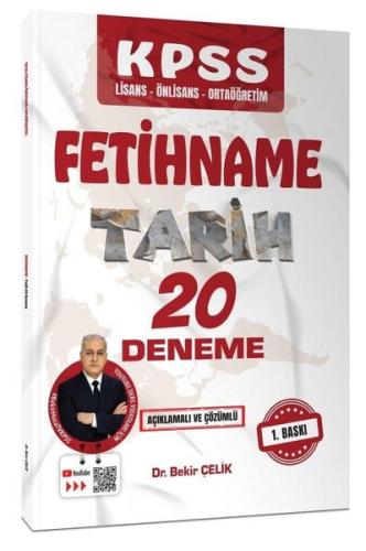 KPSS Fetihname Tarih 20 Deneme - Açıklamalı ve Çözümlü | Kitap Ambarı