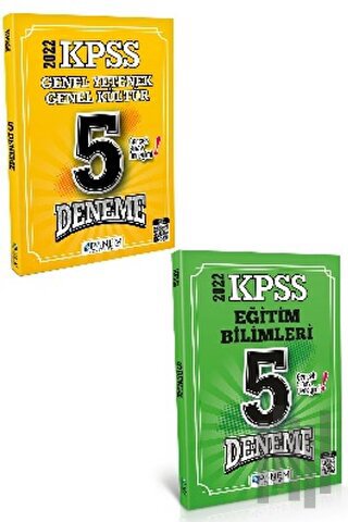 KPSS Genel Yetenek Genel Kültür 5 Deneme + KPSS Eğitim Bilimleri 5 Deneme