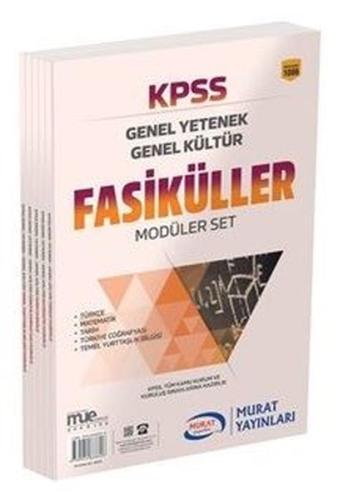 KPSS GYGK Fasiküller Modüler Set 1086 | Kitap Ambarı