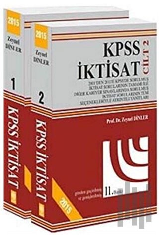 KPSS İktisat 2015 (2 Cilt Takım) | Kitap Ambarı