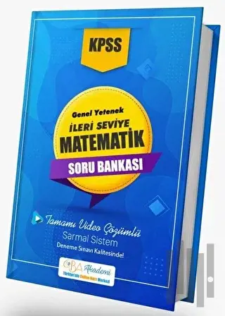 KPSS İleri Seviye Matematik Soru Bankası Video Çözümlü | Kitap Ambarı