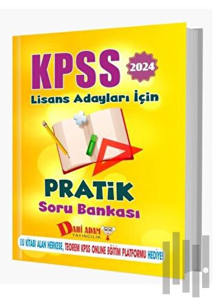 KPSS Lisans Adaylar İçin Pratik Soru Soru Bankası (Ciltli)
