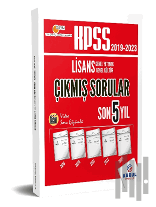 KPSS Lisans Genel Yetenek Genel Kültür Son 5 Yıl Çıkmış Sorular ve Video Çözümleri