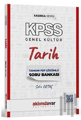 KPSS Tarih Kasırga Soru Bankası PDF Çözümlü