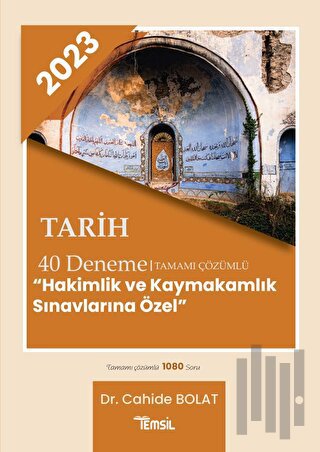 KPSS Tarih Tamamı Çözümlü 40 Deneme | Kitap Ambarı