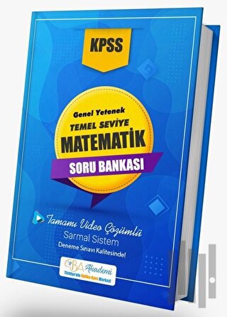 KPSS Temel Seviye Matematik Soru Bankası Video Çözümlü | Kitap Ambarı