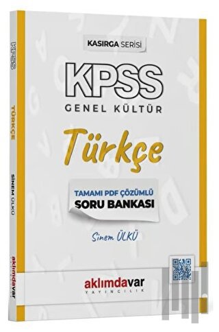 KPSS Türkçe Kasırga Soru Bankası PDF Çözümlü