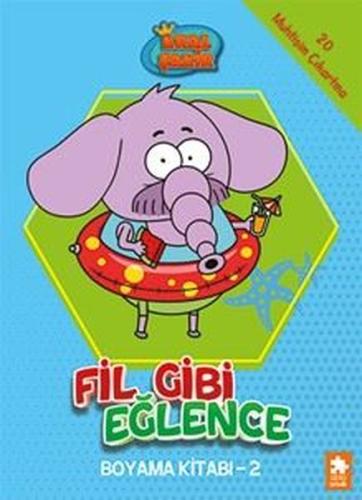 Kral Şakir - Fil Gibi Eğlence Boyama Kitabı 2 | Kitap Ambarı