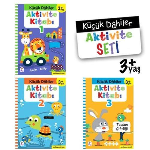 Küçük Dahiler Aktivite Seti 3+Yaş - 3 Kitap Takım