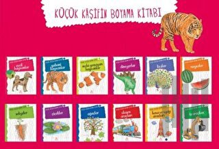 Küçük Kaşifin Boyama Kitabı (12 Kitap) | Kitap Ambarı