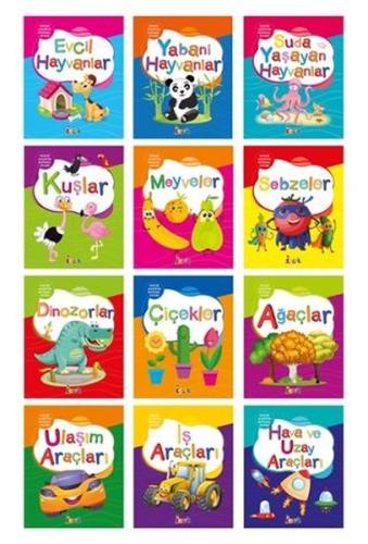 Küçük Kaşifin Boyama Kitabı (12 Kitap Takım) | Kitap Ambarı