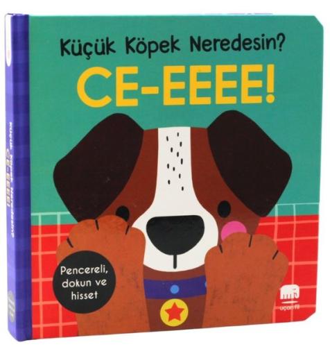 Küçük Köpek Neredesin? Pencereli Dokun ve Hisset! (Ciltli) | Kitap Amb