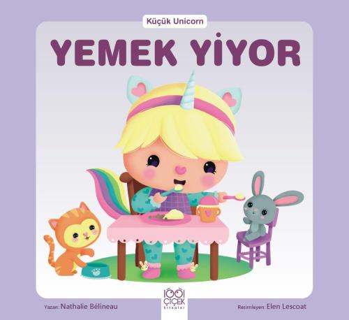 Küçük Unicorn Yemek Yiyor | Kitap Ambarı