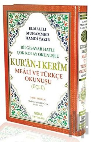 Kur'an-ı Kerim Meali ve Türkçe Okunuşu ( Üçlü, Cami Boy, Bilgisayar Ha