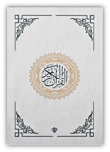 Kur'an-ı Kerim - Rahle Boy - Beyaz (Ciltli)