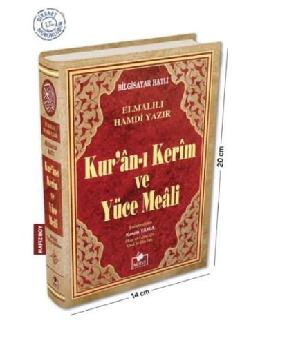 Kur'an-ı Kerim ve Yüce Meali Bilgisayar Hatlı (Hafız Boy) | Kitap Amba