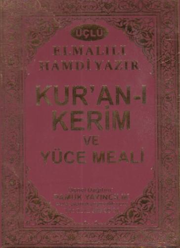 Kur'an-ı Kerim ve Yüce Meali Çanta Boy (Üçllü 011)
