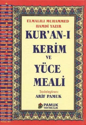 Kur’an-ı Kerim ve Yüce Meali (Orta Boy-Bilgisayar Hatlı - Elmalılı-001