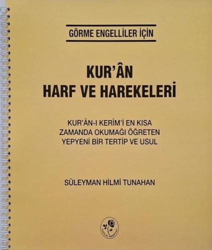Kur'an ve Harf Hareketleri - Görme Engelliler İçin | Kitap Ambarı