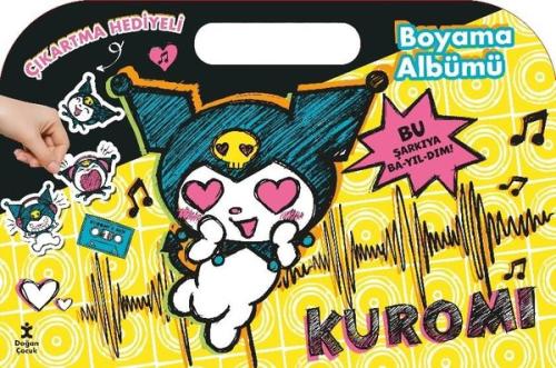 Kuromi - Çıkartma Hediyeli Boyama Albümü | Kitap Ambarı