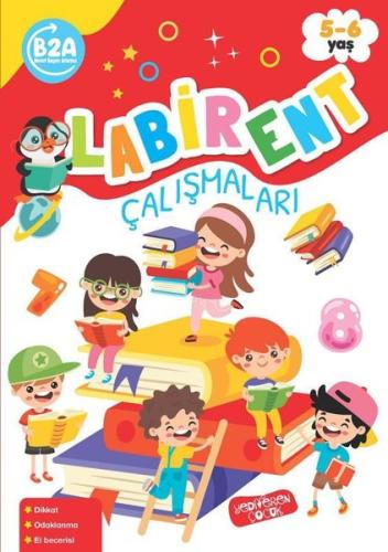 Labirent Çalışmaları 5 - 6 Yaş | Kitap Ambarı