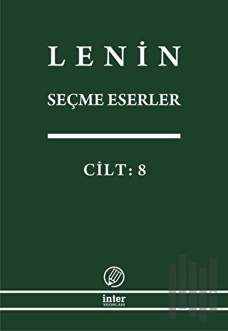 Lenin Seçme Eserler Cilt: 8