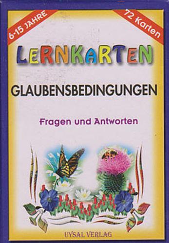 Bilgi Kartları İmanın Şartları (Almanca) (Kod: 170) | Kitap Ambarı