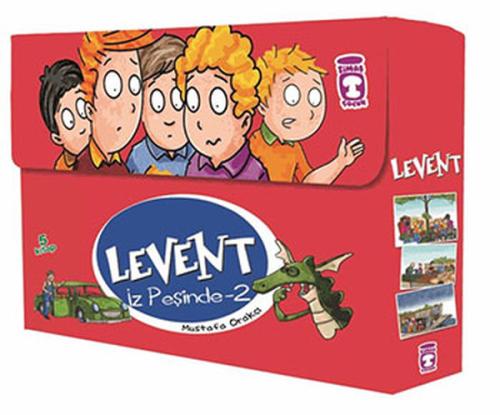 Levent İz Peşinde 2 Set (5 Kitap Takım) | Kitap Ambarı
