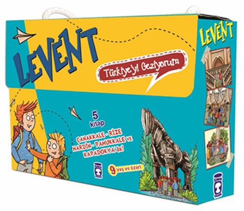 Levent - Türkiye'yi Geziyorum Seti (5 Kitap Takım) | Kitap Ambarı