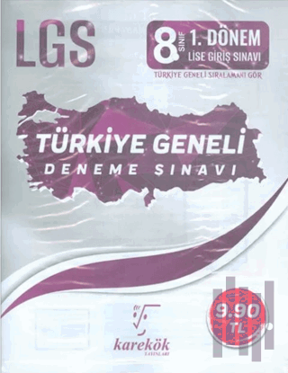 LGS 8. Sınıf 1. Dönem Türkiye Geneli Deneme Sınavı | Kitap Ambarı