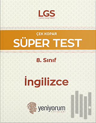 LGS Çek Kopar Süper Test 8. Sınıf İngilizce