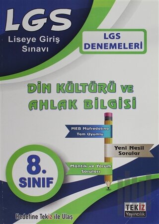 LGS Din Kültürü ve Ahlak Bilgisi Denemesi 8. Sınıf