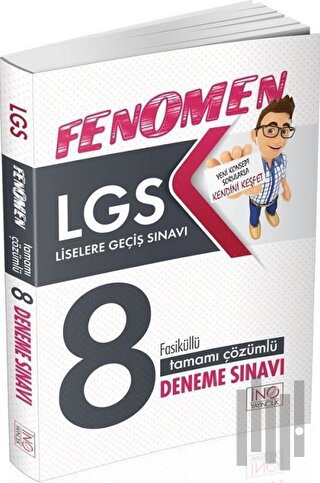 LGS Fenomen Tamamı Çözümlü 8 Deneme Sınavı Fasiküllü | Kitap Ambarı