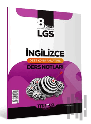 LGS İngilize Özet Konu Anlatımlı Ders Notları | Kitap Ambarı