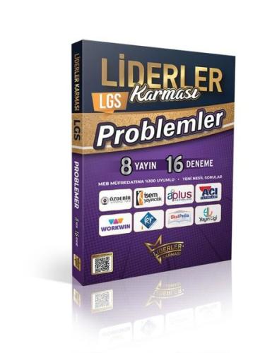 LGS Problemler Denemeleri 8 Yayın 16 Deneme | Kitap Ambarı