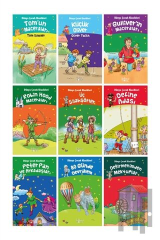 Macera Kitapları Seti (9 Kitap Takım) | Kitap Ambarı