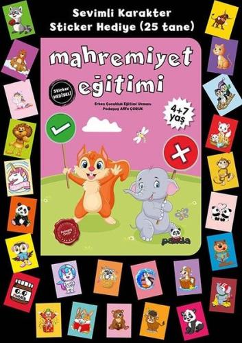 Mahremiyet Eğitimi - Stickerlı 4+7 Yaş | Kitap Ambarı