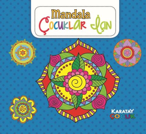 Mandala Çocuklar İçin - Mavi | Kitap Ambarı
