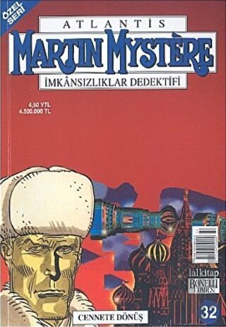 Martin Mystere İmkansızlıklar Dedektifi Sayı: 32 Özel Seri Cennete Dön