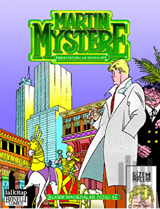 Martin Mystere Klasik Maceralar Dizisi 34