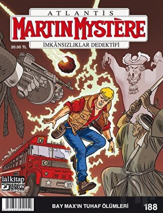Martin Mystere Sayı 188 - Bay Max'in Tuhaf Ölümleri | Kitap Ambarı