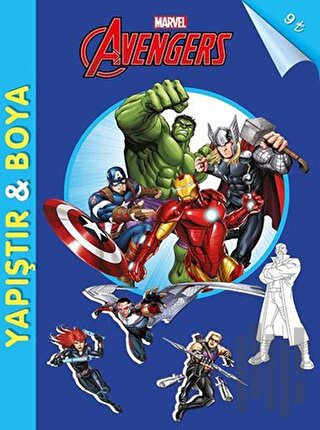 Marvel Avengers: Yapıştır - Boya | Kitap Ambarı