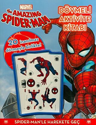 Marvel The Amazing Spider-Man: Dövmeli Aktivite Kitabı | Kitap Ambarı