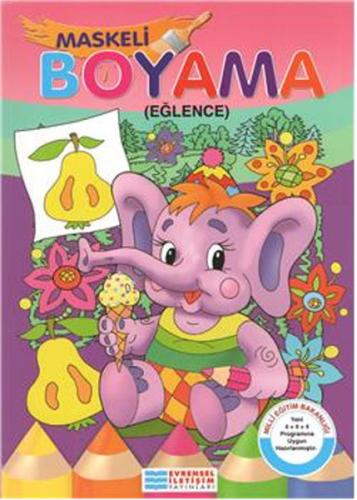 Maskeli Boyama Eğlence | Kitap Ambarı